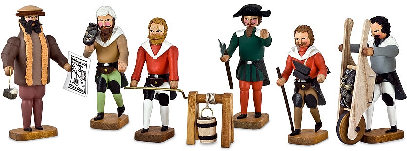 Werner Miners from the 16. Century
