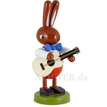 Easter bunny with guitar large