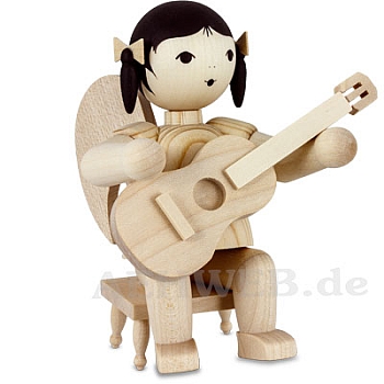 Angel with guitar natural