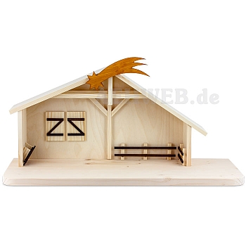 Crib stable for 13 cm figurines