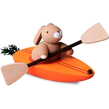Rabbit in Carrot Canoe