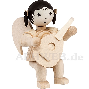 Angel with Lute sitting natural
