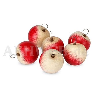 Äpfel 6 Stück mit Haken