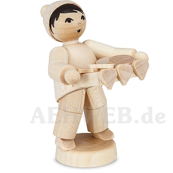 Boy with Gingerbread Belly Shop natural wood from Ulmik
