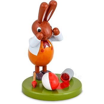 Easter Bunny with Paint Bucket 8 cm