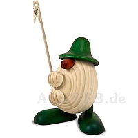 Egg head Willi with clip green
