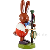 Easter bunny with devils violin