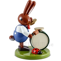 Easter bunny with drum
