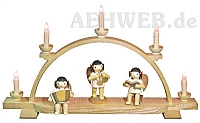 Candle arch Engel musicians