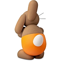 Rabbit Heiner with egg
