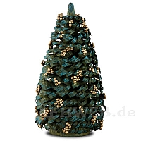 Weihnachtsbaum mit goldenen Kugeln 10 cm