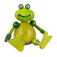 Frog Freddy sitting