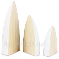Spruces 3 pieces natural/white