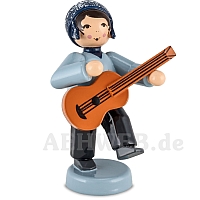 Junge mit Gitarre blau von Ulmik