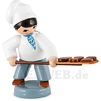 Bäckerjunge mit Schieber blau von Ulmik