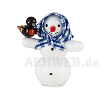 Schneemannmädchen lackiert von Ulmik