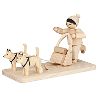 Boy with Dog Sled natural from Ulmik