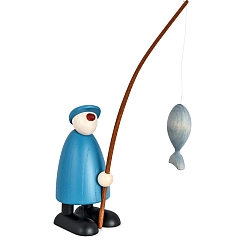 Congratulator Ole with Fishing Rod