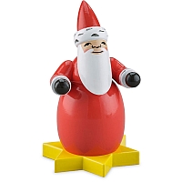 Santa Claus on a Star christmas figurine 2021 from Wendt & Kühn