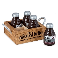 Beverage crate full of four bottles for Wretch