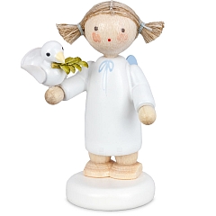 Angel with dove from Flade