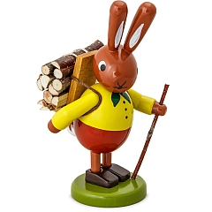 Easter Bunny small with backpack 8 cm